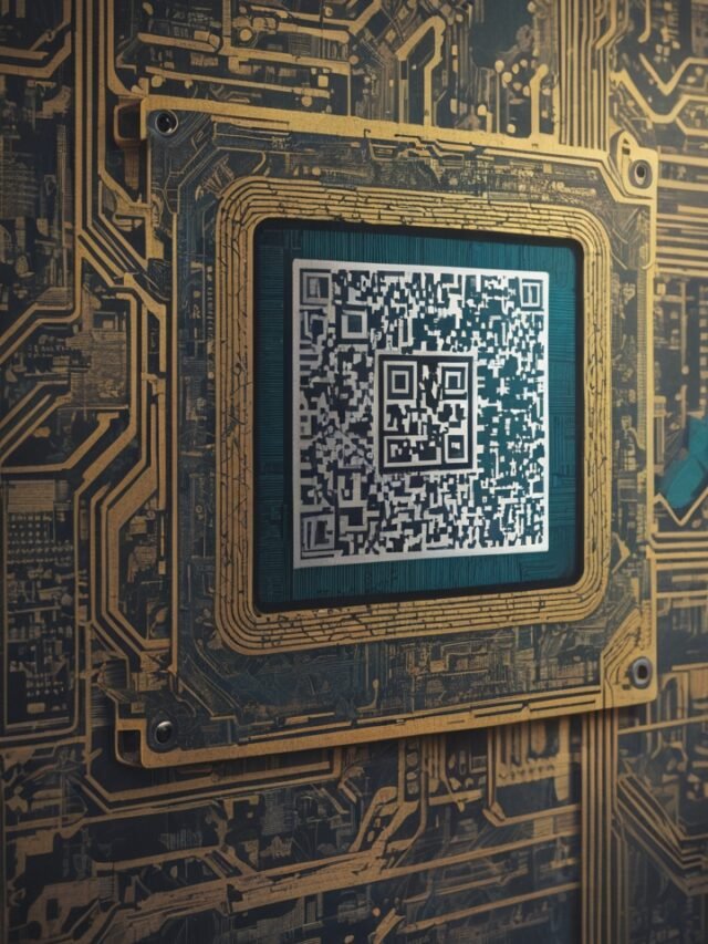 Imagem ilustra um código QR, representando um endereço de carteira