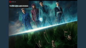 Montagem da apresentação do anime em live action na Netflix.