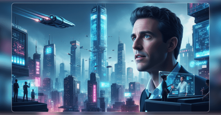 Sam Altman e o futuro da IA.