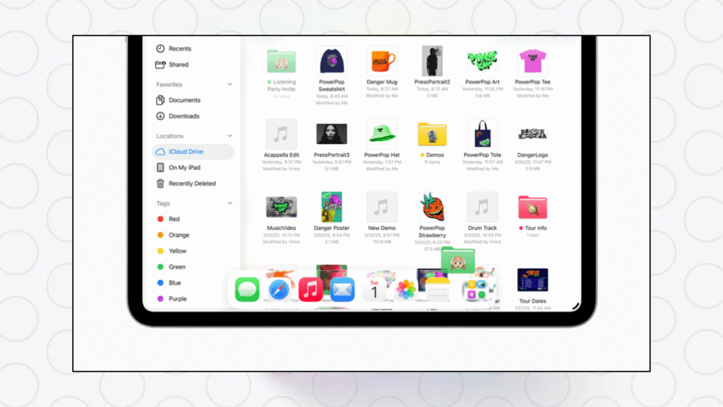 iPad-Substitui-MacBook-Fixar-Pastas-no-Dock