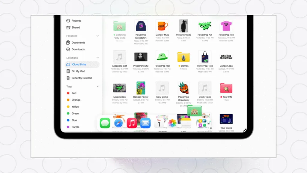 iPad-Substitui-MacBook-Fixar-Pastas-no-Dock