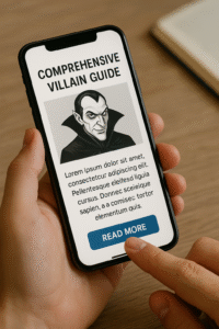 Acesso ao guia completo sobre nomes de vilões e técnicas de criação.