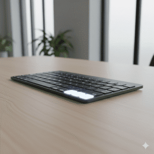 Atalho do teclado Mac para inserir a bolinha preta usando as teclas Option e 8.