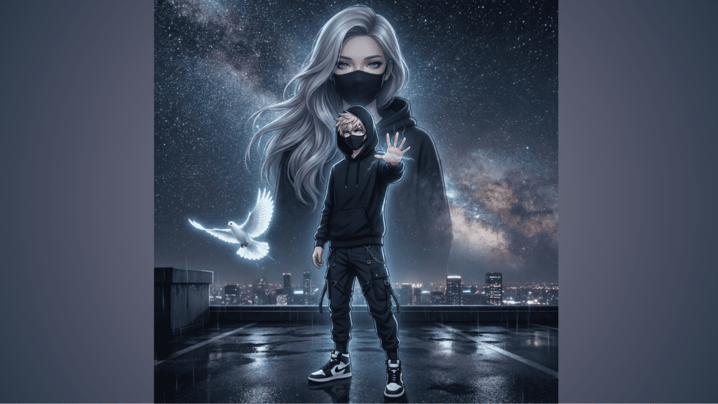 Ilustracao-Anime-Dark-com-Estilo-Cinematografico