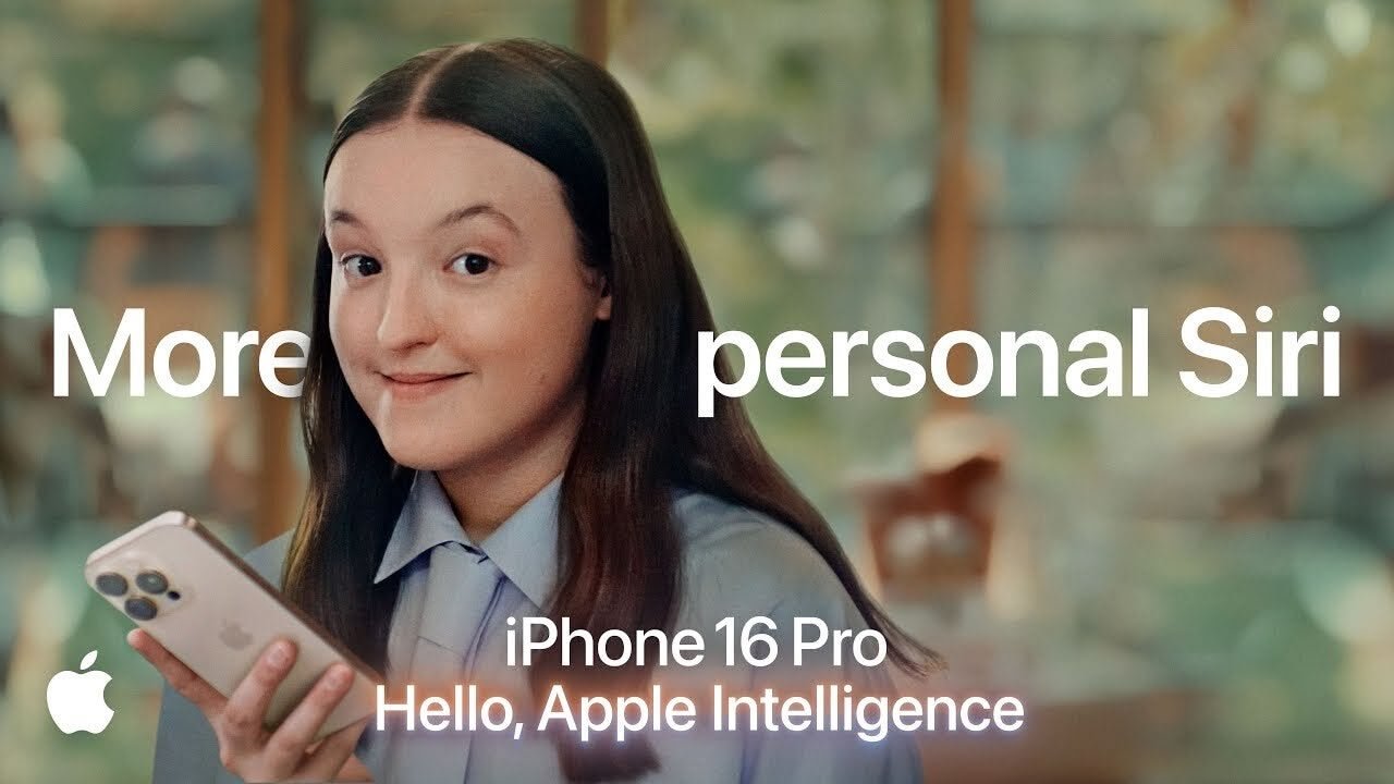 Anúncio de iPhone com destaque para ‘Siri mais pessoal’